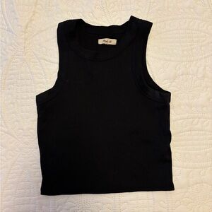 Madewell Black Tank Top